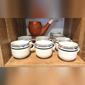 Tienshan Stoneware 8 PC. Mug set